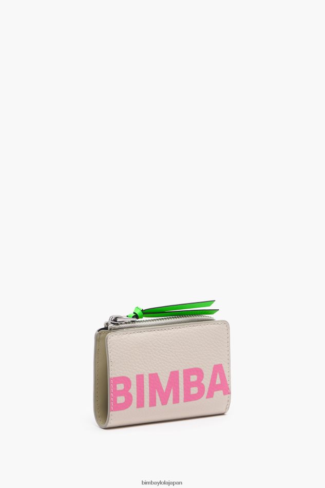 アクセサリー Bimba Y Lola 革製の長方形の財布 白 6BZ0X01000