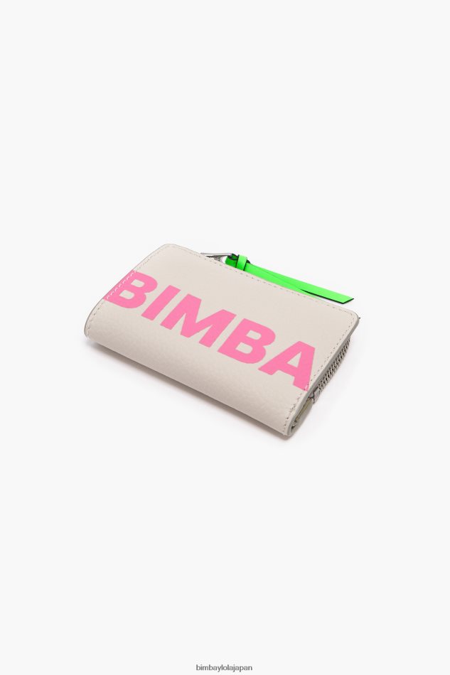 アクセサリー Bimba Y Lola 革製の長方形の財布 白 6BZ0X01000