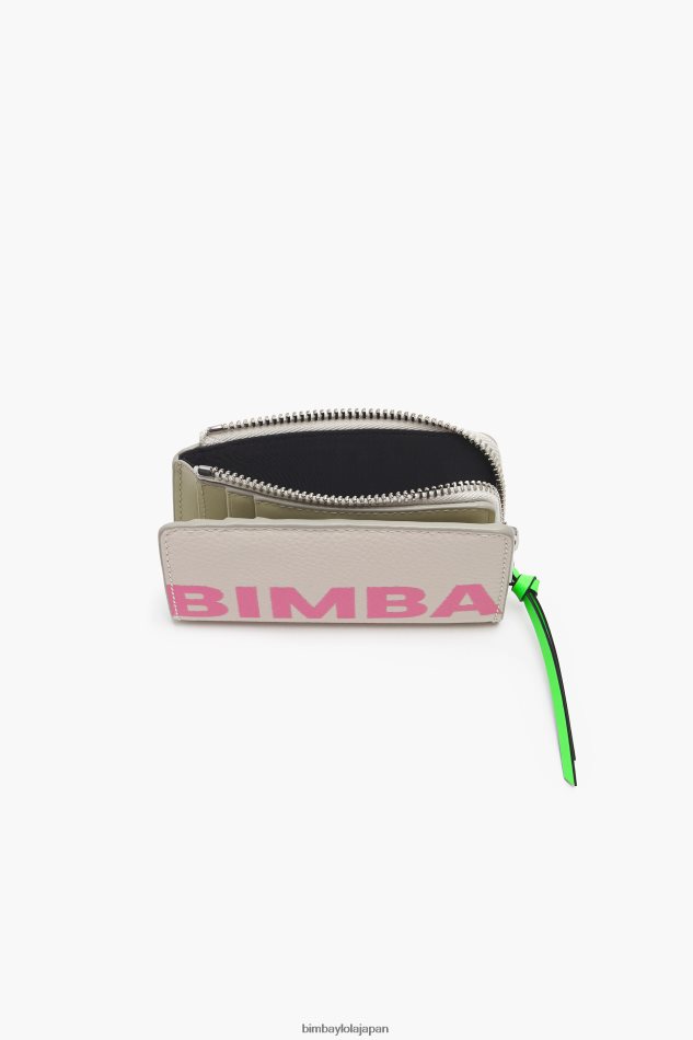 アクセサリー Bimba Y Lola 革製の長方形の財布 白 6BZ0X01000