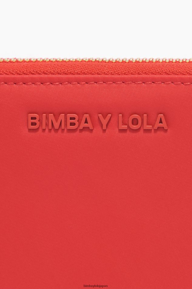 アクセサリー Bimba Y Lola ナイロンブックウォレット 赤 6BZ0X01074