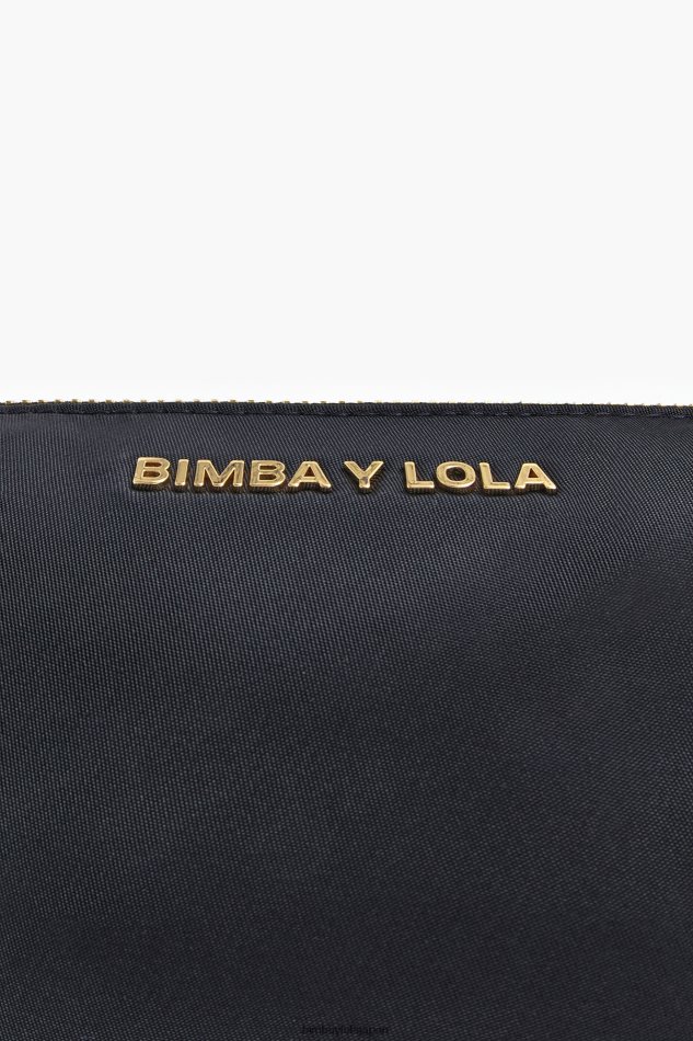 アクセサリー Bimba Y Lola ナイロン台形メイクアップケース 黒 6BZ0X01102