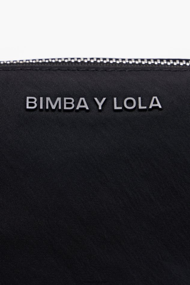 アクセサリー Bimba Y Lola ナイロン台形メイクアップケース 黒 6BZ0X01114