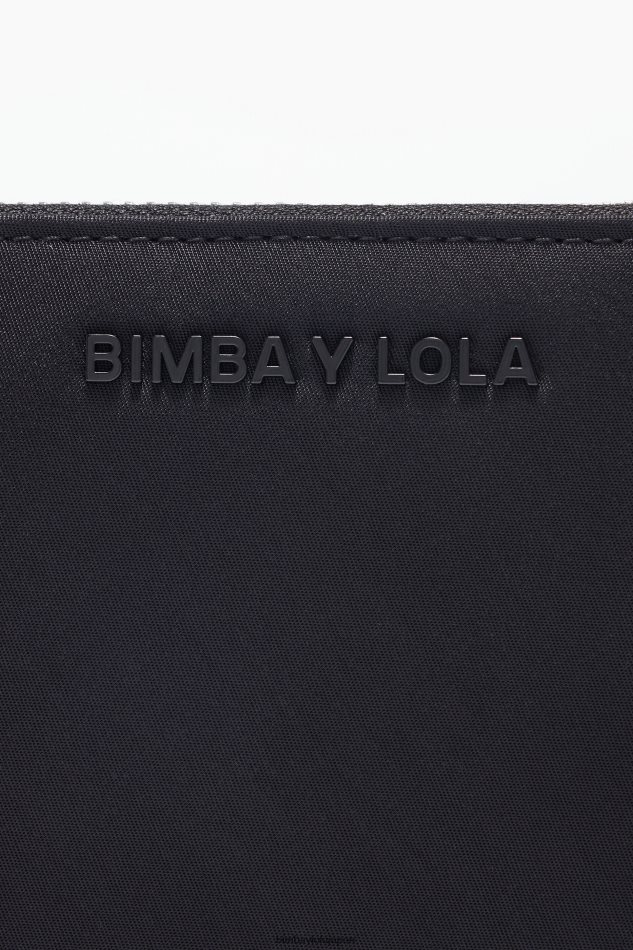 アクセサリー Bimba Y Lola ナイロンブックウォレット 黒 6BZ0X01133