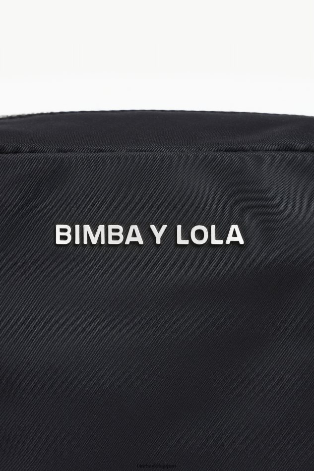 アクセサリー Bimba Y Lola ナイロンクロスボディバッグ 黒 6BZ0X032