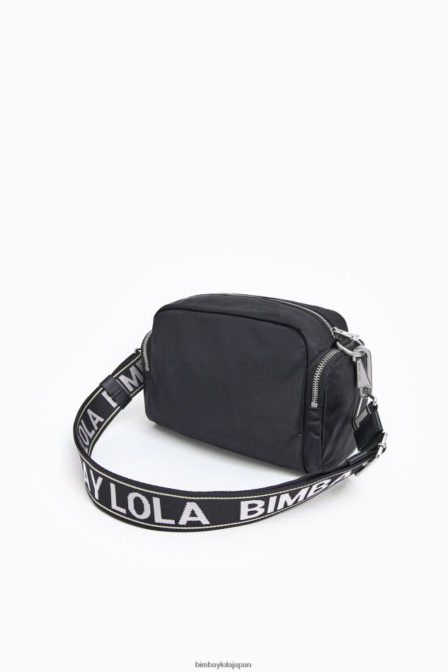 アクセサリー Bimba Y Lola ナイロンクロスボディバッグ 黒 6BZ0X035