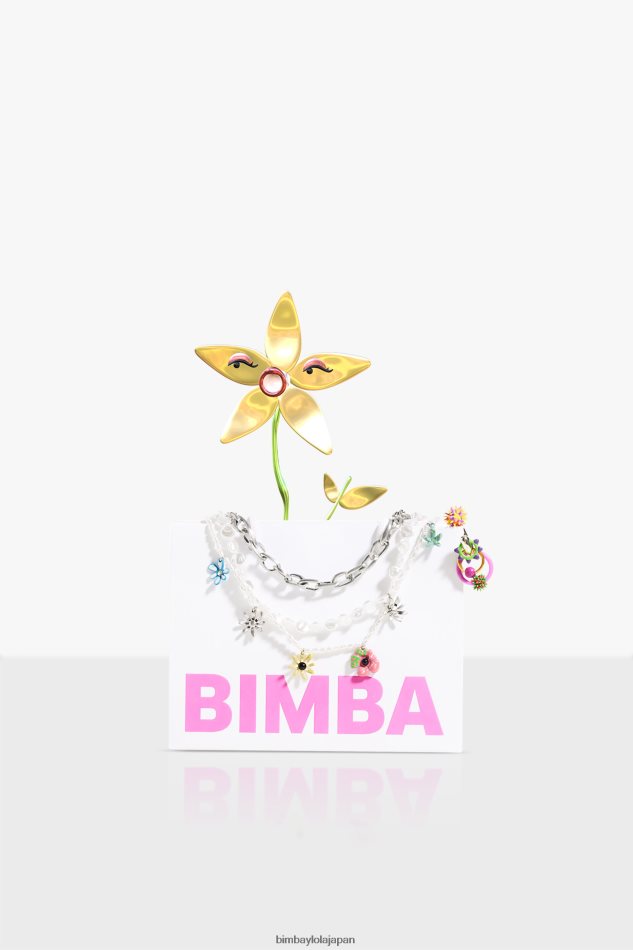 アクセサリー Bimba Y Lola ペンダントストランドネックレス 多色 6BZ0X0673