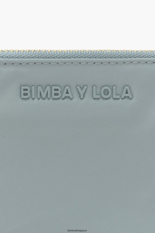 アクセサリー Bimba Y Lola ナイロンカーブ小銭入れ アクアマリン 6BZ0X0980