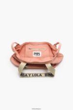 アクセサリー Bimba Y Lola キャンバスショッパーバッグ ピンク 6BZ0X0117 - 画像 (4)