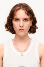 アクセサリー Bimba Y Lola ショートとチェーンのネックレス 真珠 6BZ0X0714 - 画像 (2)