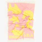 アクセサリー Bimba Y Lola ジャカードタオル ピンク 6BZ0X0890