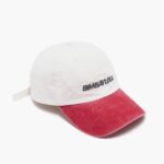 アクセサリー Bimba Y Lola ツートンカラーのコットンキャップ 白 6BZ0X0872