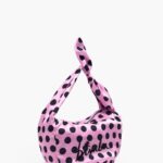 アクセサリー Bimba Y Lola ドットナイロンバケットバッグ ピンク 6BZ0X0118