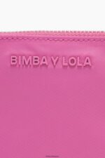 アクセサリー Bimba Y Lola ナイロンカーブ小銭入れ ピンク 6BZ0X01063 - 画像 (4)