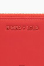 アクセサリー Bimba Y Lola ナイロンブックウォレット 赤 6BZ0X01074 - 画像 (4)