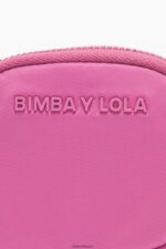 アクセサリー Bimba Y Lola ナイロン製オーバル小銭入れ ピンク 6BZ0X01062 - 画像 (2)