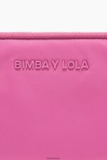 アクセサリー Bimba Y Lola ナイロン財布 ピンク 6BZ0X01075 - 画像 (4)