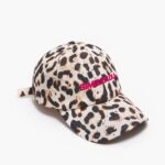 アクセサリー Bimba Y Lola ヒョウ柄 コットンキャップ 自然 6BZ0X0867