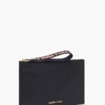 アクセサリー Bimba Y Lola ミディアム レクタングル ナイロン メイクアップ ケース 黒 6BZ0X01101