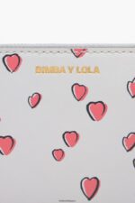 アクセサリー Bimba Y Lola ライトレザーのスモールハートウォレット グレー 6BZ0X01065 - 画像 (4)