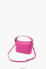 アクセサリー Bimba Y Lola レザーホーボーバッグ フクシア 6BZ0X058 - 画像 (6)