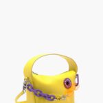 アクセサリー Bimba Y Lola レザーホーボーバッグ 黄色 6BZ0X057