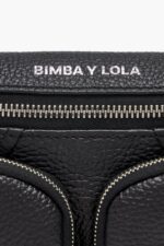 アクセサリー Bimba Y Lola レザーポケットウエストバッグ 黒 6BZ0X014 - 画像 (3)