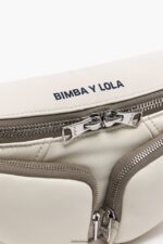 アクセサリー Bimba Y Lola レザーポケットウエストバッグ 白 6BZ0X019 - 画像 (3)