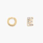 アクセサリー Bimba Y Lola レターミニフープイヤリング e 6BZ0X01153