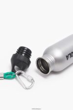 アクセサリー Bimba Y Lola ロゴ入りステンレスボトル 銀 6BZ0X0900 - 画像 (3)