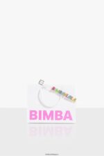 アクセサリー Bimba Y Lola ロゴ文字ブレスレット 透明 6BZ0X0656