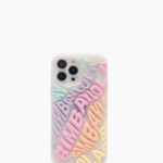 アクセサリー Bimba Y Lola ロゴ透明iPhone 13 Pro Maxケース 色とりどりの 6BZ0X0903