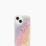 アクセサリー Bimba Y Lola ロゴ透明iPhone 14 Plusケース 色とりどりの 6BZ0X0911