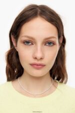 アクセサリー Bimba Y Lola 手紙ネックレスd パール 6BZ0X0841 - 画像 (2)