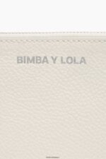アクセサリー Bimba Y Lola 革のカーブした小銭入れ 白 6BZ0X01048 - 画像 (4)
