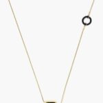 アクセサリー Bimba Y Lola 黄金のネックレス 黒 6BZ0X0701