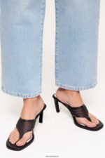 フットウェアー Bimba Y Lola メッシュヒールサンダル 黒 6BZ0X0586 - 画像 (2)