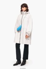 衣類 Bimba Y Lola Aライントレンチ グレー 6BZ0X0481 - 画像 (7)