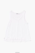 衣類 Bimba Y Lola AラインTシャツ 白 6BZ0X0316 - 画像 (6)