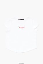 衣類 Bimba Y Lola ギンディラ Tシャツ 白 6BZ0X0246 - 画像 (4)
