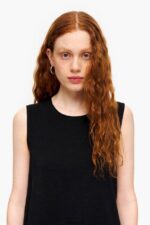 衣類 Bimba Y Lola コットンTシャツ 黒 6BZ0X0294 - 画像 (4)