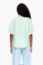 衣類 Bimba Y Lola ショートシャツ ミント 6BZ0X0328 - 画像 (3)