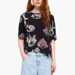 衣類 Bimba Y Lola ダークコーラル Tシャツ グレー 6BZ0X0266