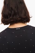衣類 Bimba Y Lola ドレス無煙炭グリッター 流れる 6BZ0X0216 - 画像 (4)