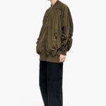 衣類 Bimba Y Lola ナイロンボンバージャケット カーキ 6BZ0X0473