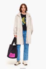 衣類 Bimba Y Lola バナナプリントTシャツ 黒 6BZ0X0278 - 画像 (5)