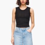 衣類 Bimba Y Lola フィットトップ 黒 6BZ0X0248