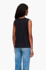 衣類 Bimba Y Lola マルチカラーストーン Tシャツ 黒 6BZ0X0297 - 画像 (3)