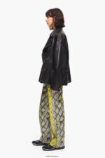 衣類 Bimba Y Lola レザージャケット 黒 6BZ0X0476 - 画像 (2)
