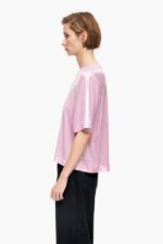 衣類 Bimba Y Lola 光沢のあるTシャツ ピンク 6BZ0X0311 - 画像 (2)
