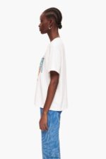 衣類 Bimba Y Lola 大学ロゴTシャツ 白 6BZ0X0277 - 画像 (2)